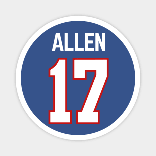 Josh Allen #17 football Magnet